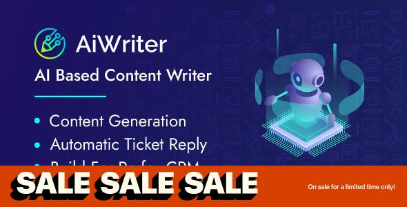Perfex AiWriter - Content Generator And Automatic Ticket Reply Module